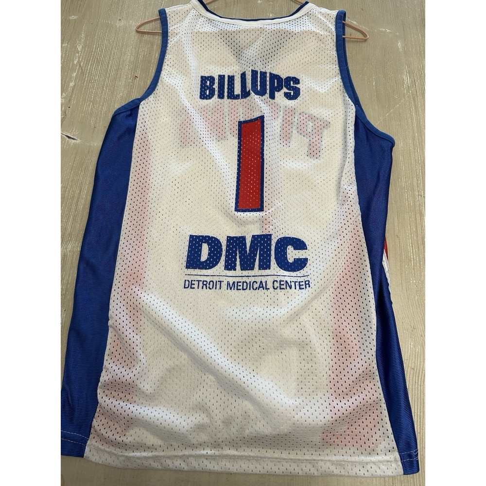 Detroit Pistons Jersey Mens M #1 Chauncey Billups Promo Giveaway Basketball USA